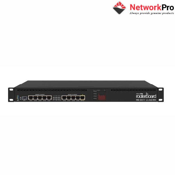 Thiết Bị Mạng Router Mikrotik RB3011UiAS-RM - NetworkPro.v