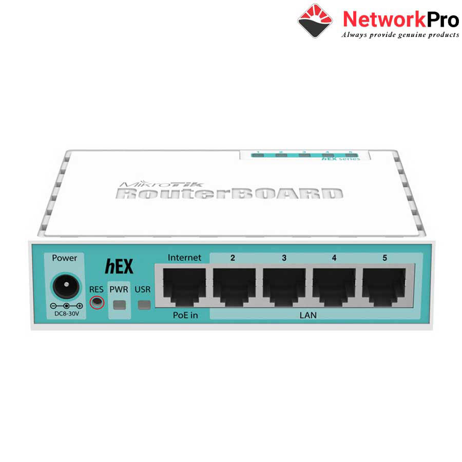 Mikrotik RB750Gr3 hEX, router cân bằng tải 5 ports