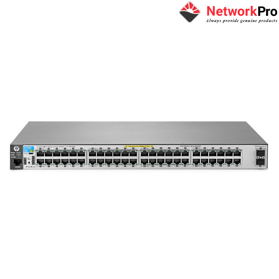 Aruba 2530 48G PoE+ 2SFP+ Switch (J9853A) NetworkPro.vn