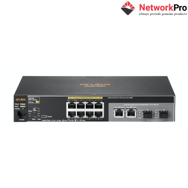 Switch HPE Aruba 2530 8G PoE+ Switch_J9774A NetworkPro.vn