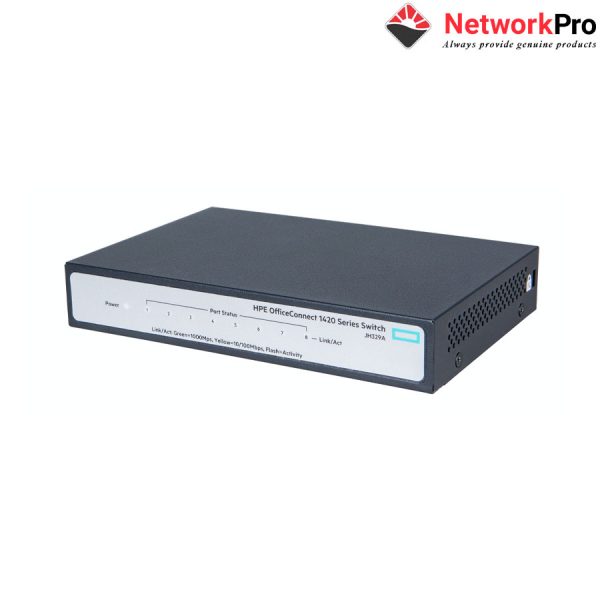 Thiết bị mạng HPE OfficeConnect 1420 8G PoE+ (64W) Switch