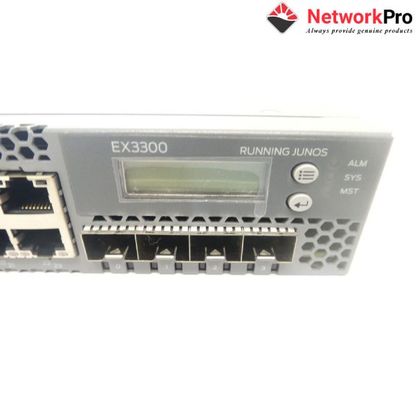 Switch Juniper EX3300-24P 24 Ports PoE+ 4 SFP+ Uplink Slot Netwo