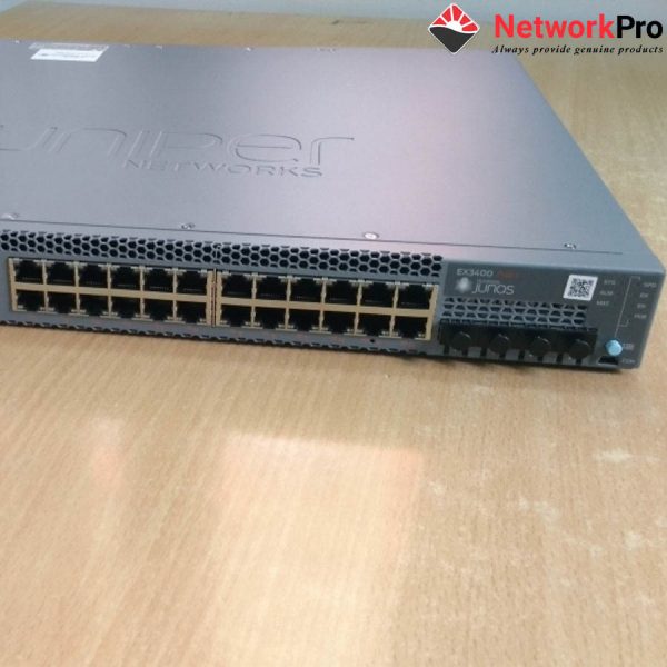 Switch Juniper EX3400-24T-TAA 24 Port Data 4 SFP+ - NetworkPro.v