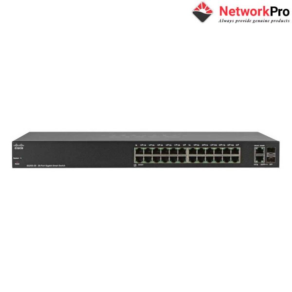 Thiết Bị Mạng Switch Cisco 26 Port Gigabit Smart SG250-26-K9 - NetworkPro.vn