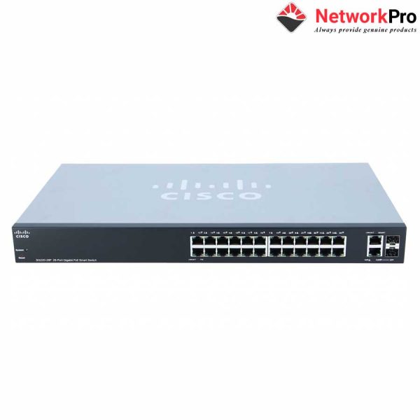 Cisco SG220-26P-K9-EU 26-Port Gigabit PoE Smart Switch