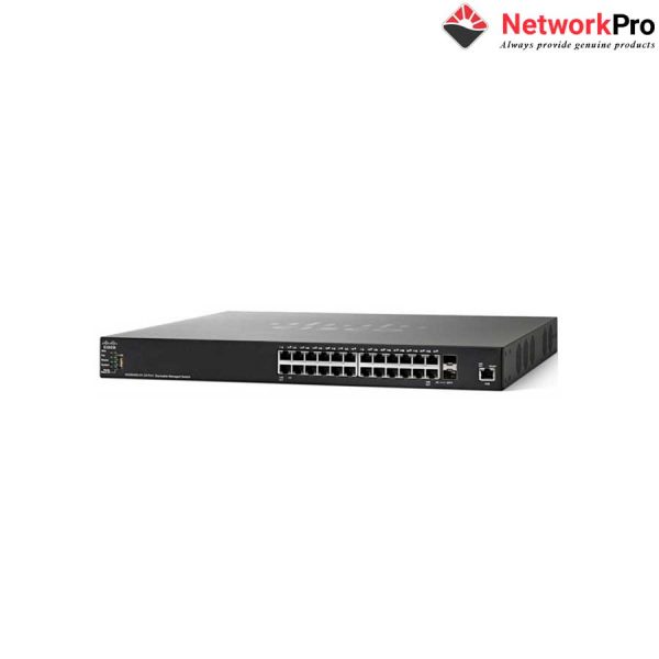 Switch Cisco SG350-20-K9-EU - 16 GE Port, 2 GE Uplink, 2 SFP