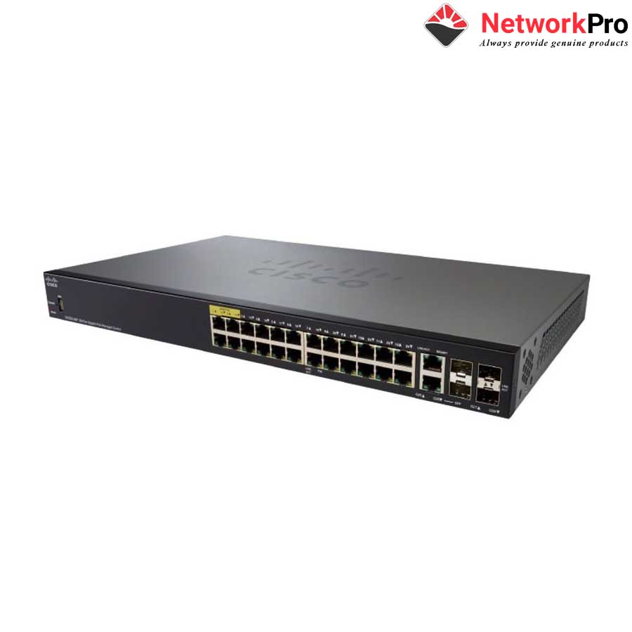 Switch Cisco SG350-28-K9-EU 28-Port Gigabit Managed