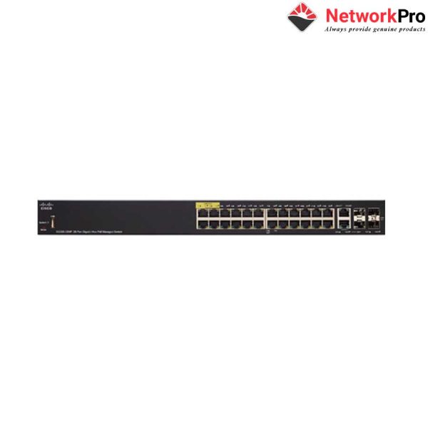 Thiết bị chuyển mạch Switch Cisco SG350-28MP-K9-EU - NetworkPro.vn