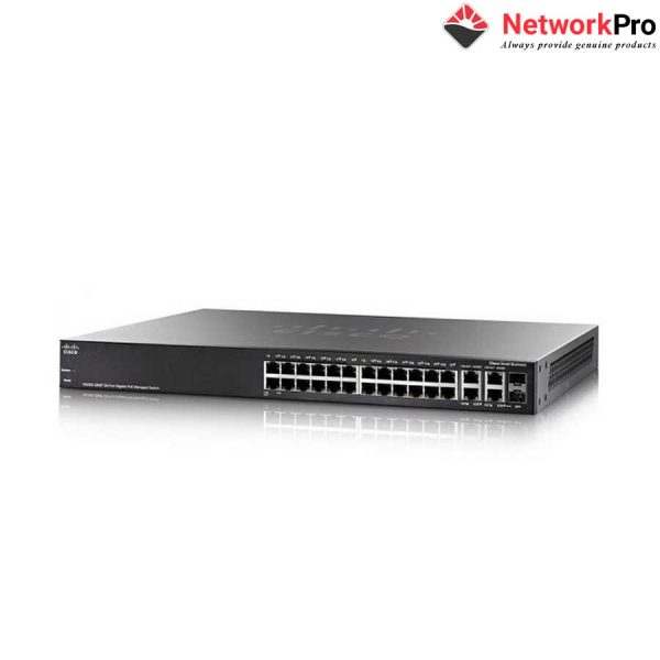 Thiết bị chuyển mạch Switch Cisco SG350-28MP-K9-EU - NetworkPro.vn