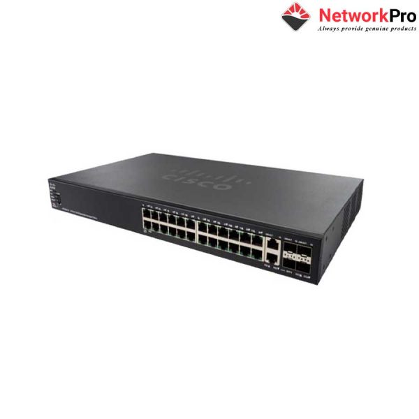 Switch Cisco SG550X-24-K9-EU - 24 Ports 10/100/1000, 4x 10 GE