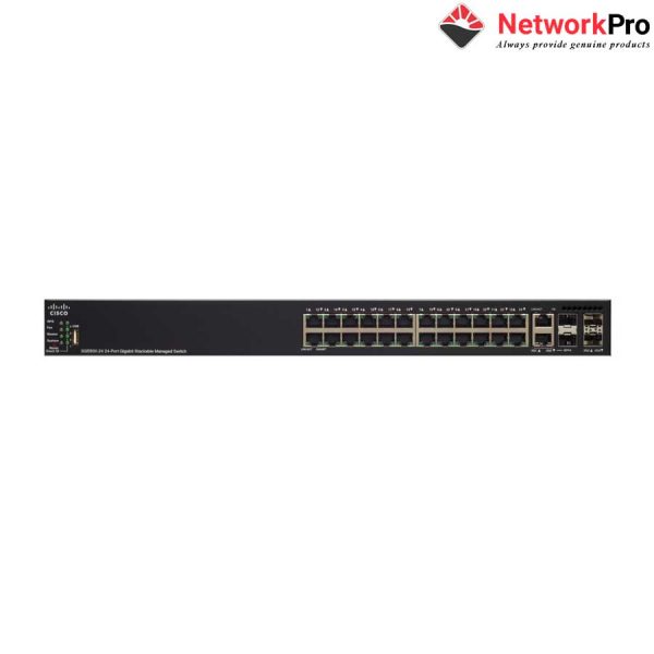 Switch Cisco SG550X-24-K9-EU - 24 Ports 10/100/1000, 4x 10 GE