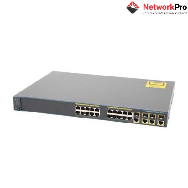 Thiết Bị Switch Cisco WS-C2960+24TC-S | NetworkPro.vn