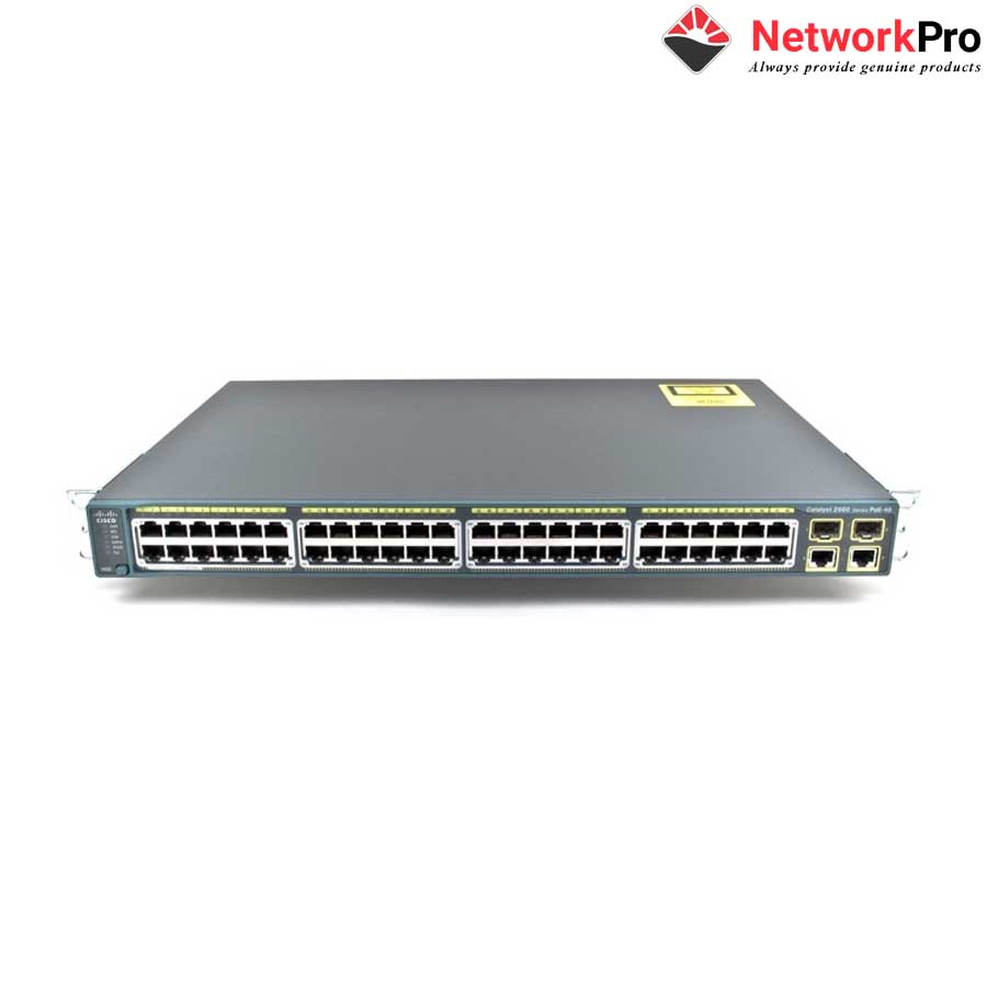 Thiết Bị Chuyển Mạch Switch Cisco WS-C2960+48PST-S