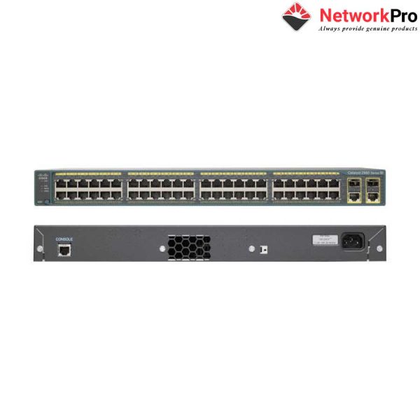Thiết Bị Chuyển Mạch Switch Cisco WS-C2960-48TC-L - NetworkPro.vn