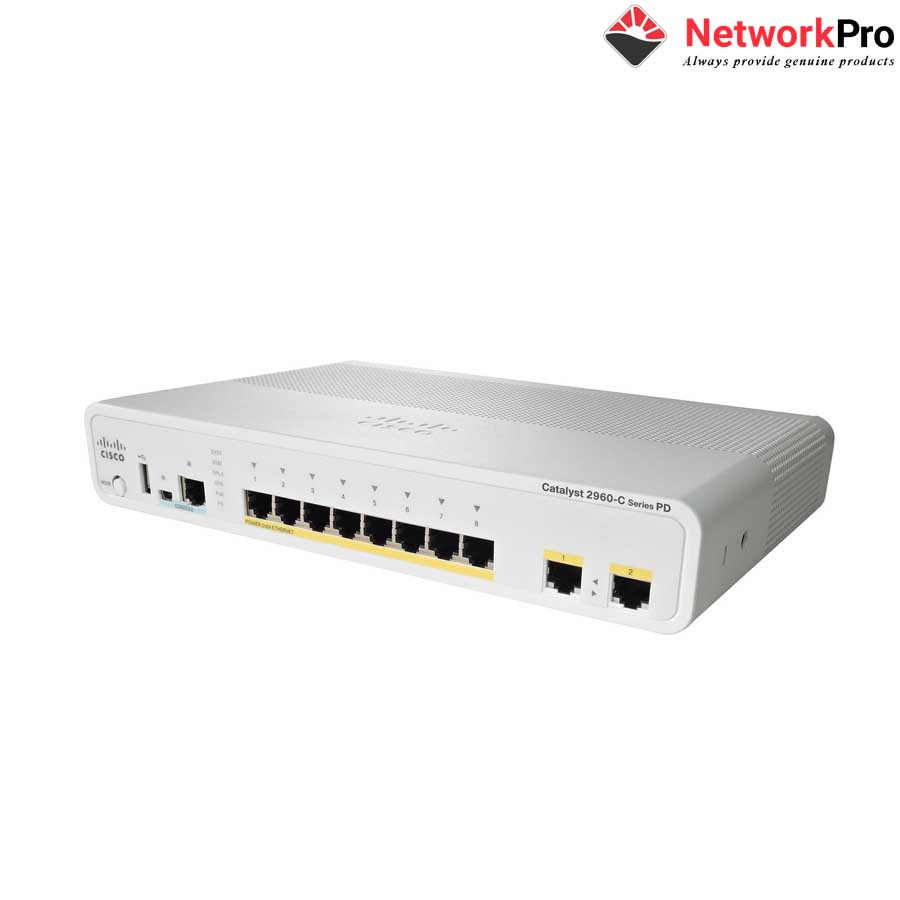 Switch Cisco WS-C2960CX-8TC-L 8 port GE