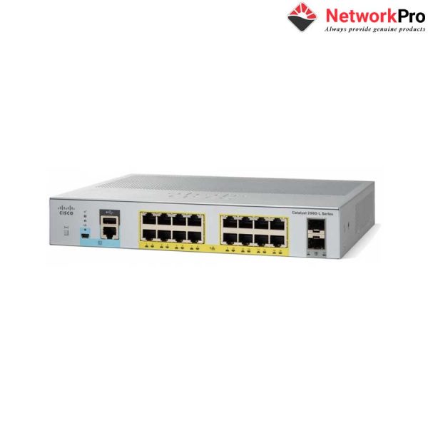 Thiết bị chuyển mạch Cisco WS-C2960L-16PS-LL | NetworkPro.vn