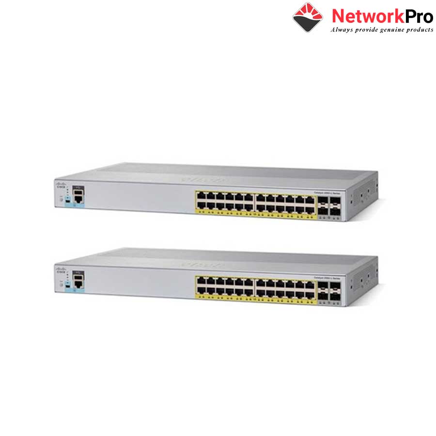 Switch Cisco WS-C2960L-24PS-AP