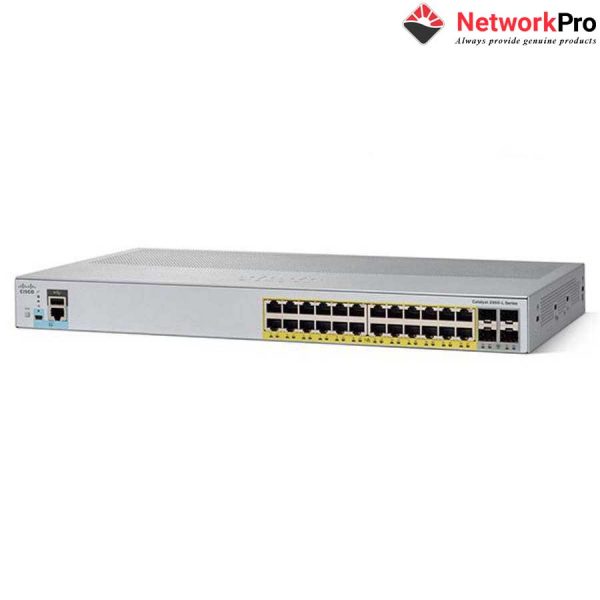 Thiết Bị Mạng Switch Cisco Catalyst 24 Port WS-C2960L - NetworkPro.vn