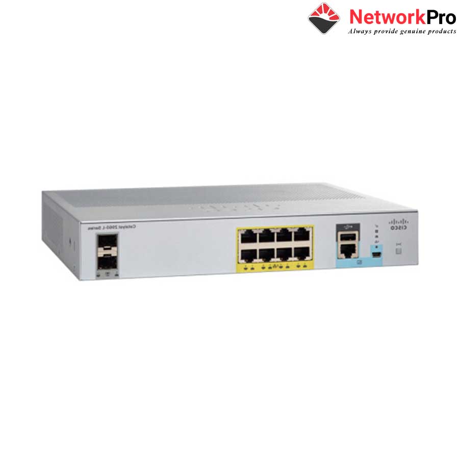 Cisco WS-C2960L-8PS-LL 8 port GigE with PoE