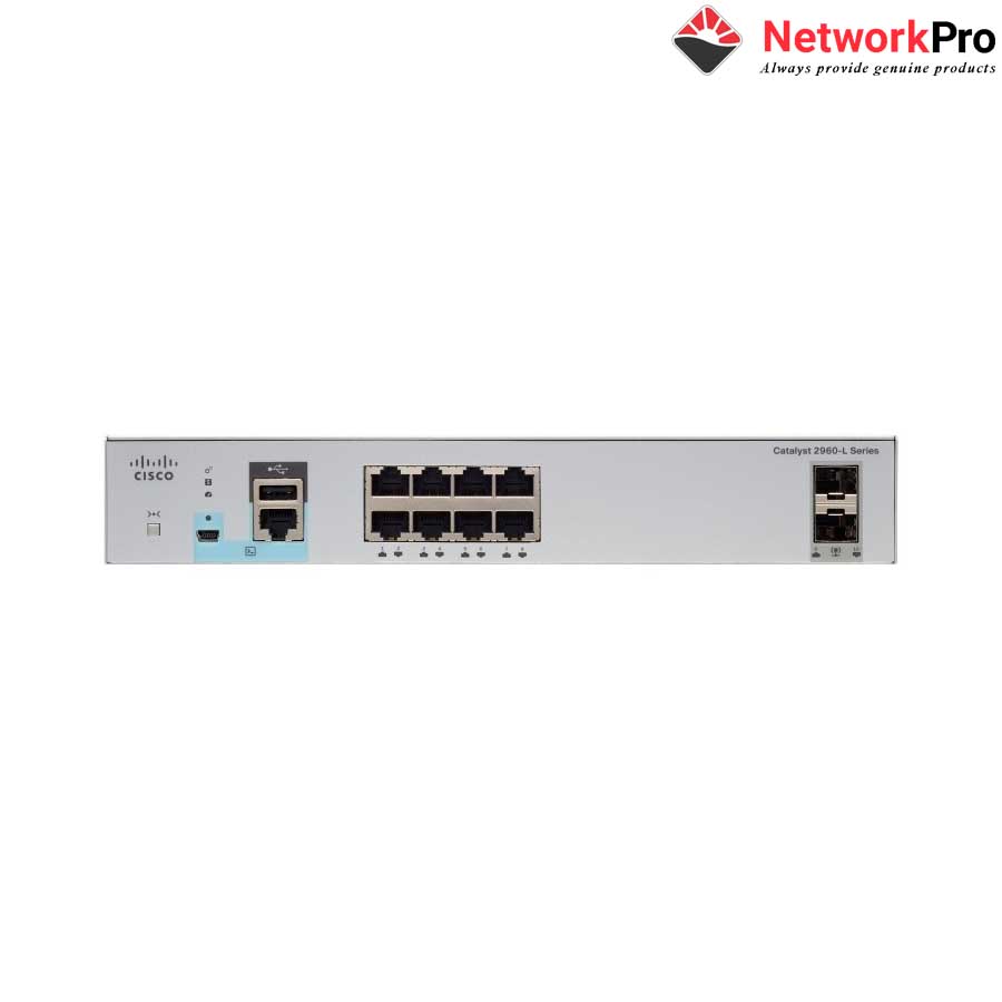 Switch Cisco WS-C2960L-8TS-LL 10/100/1000Mbps