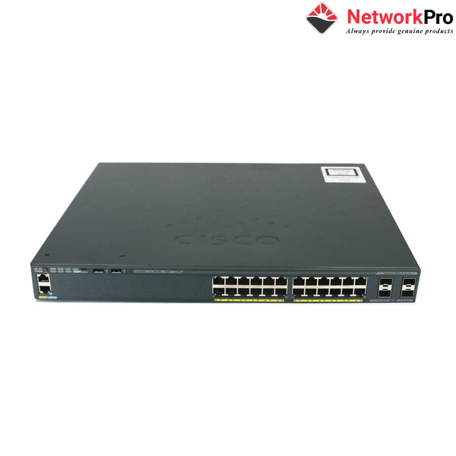 24-Port GigE Switch Cisco Catalyst WS-C2960X-24PS-L