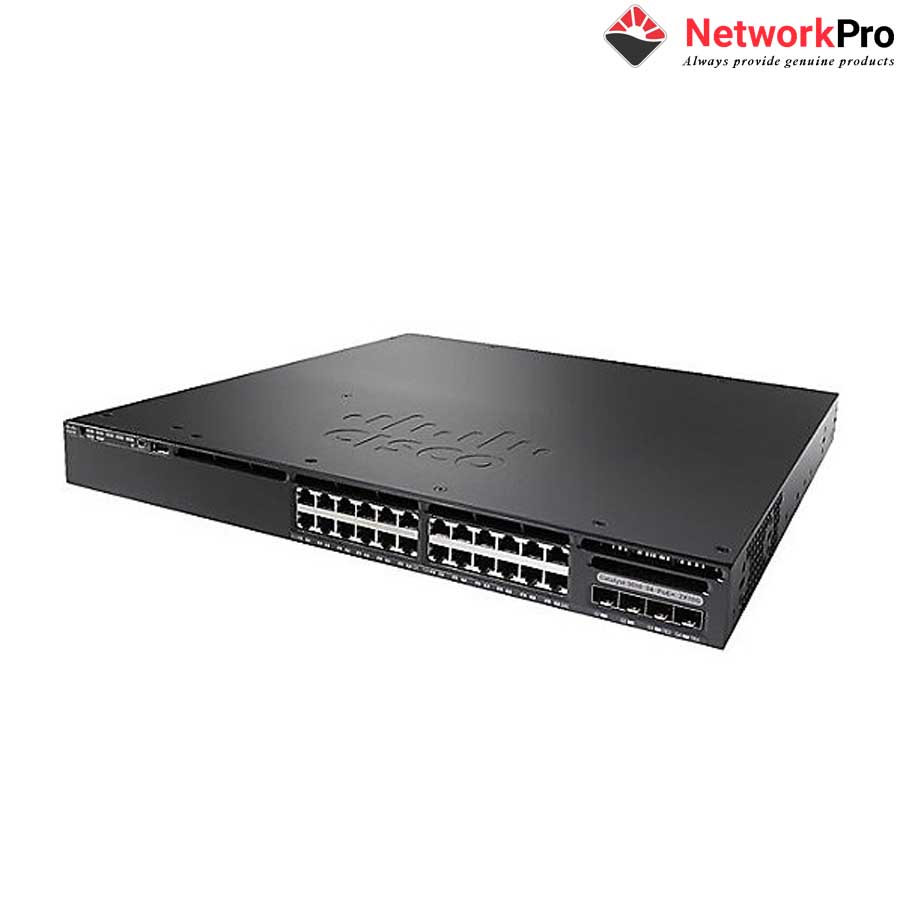 24-Port 10/100/1000Mbps + 4 x Gigabit SFP LAN Base Switch
