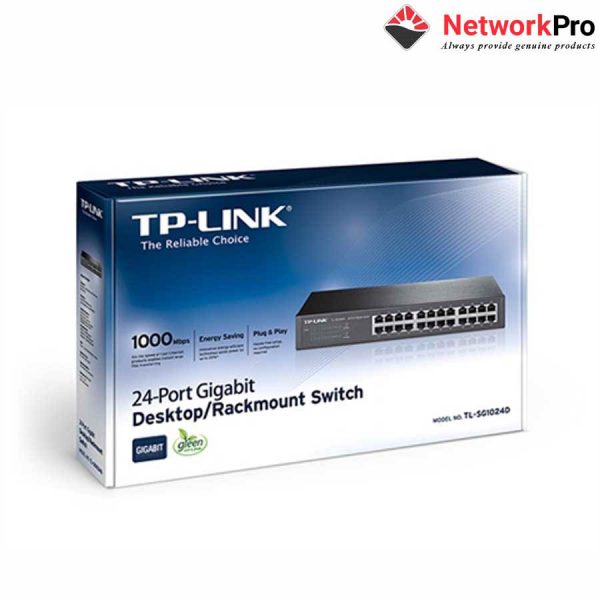 Switch TP-Link TL-SG1024 24 port Gigabit | NetworkPro.vn