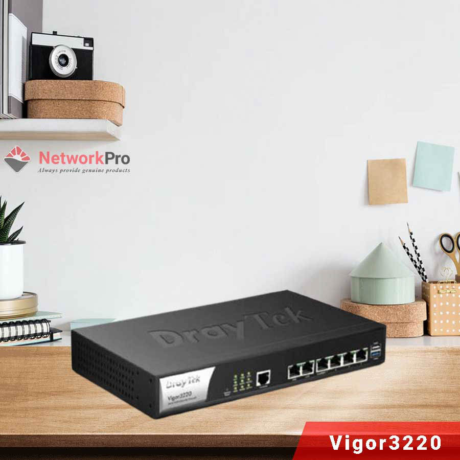 Thiết bị router Vigor3220 Chính Hãng - NetworkPro.vn