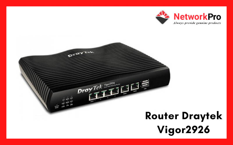 Router Draytek Vigor2926