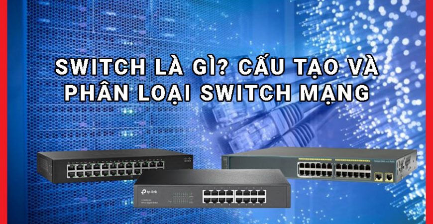 Switch là gì? Cách phân loại switch - NetworkPro.vn