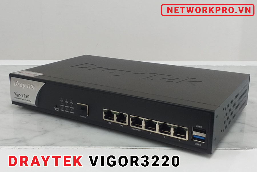 Router Draytek Vigor 3220 Multi WAN