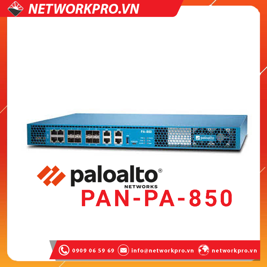 Thiết bị tường lửa Palo Alto PAN-PA-850 | NetworkPro.vn