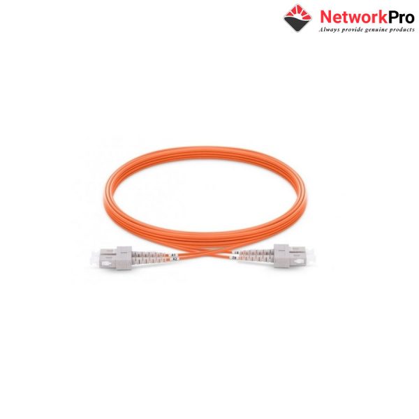 Fiber patch cord Multi-mode, OM2, duplex, SC/SC, 3m - NetworkPro