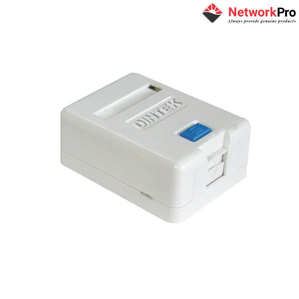 Ổ mạng nổi 1 port Dintek - Surface mount box (1301-02012) - NetworkPro