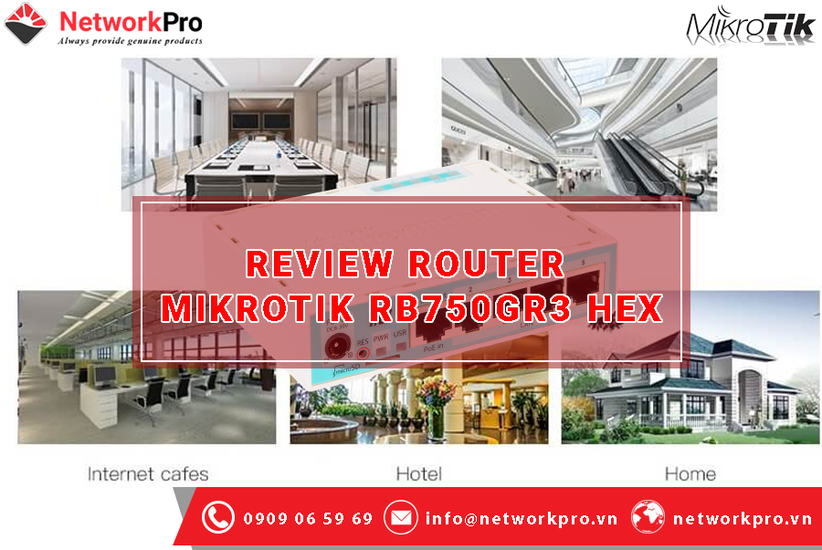 Review Router Mikrotik RB750Gr3 Hex - NetworkPro