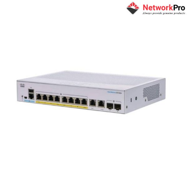 Business Cisco CBS250-8P-E-2G - NetworkPro