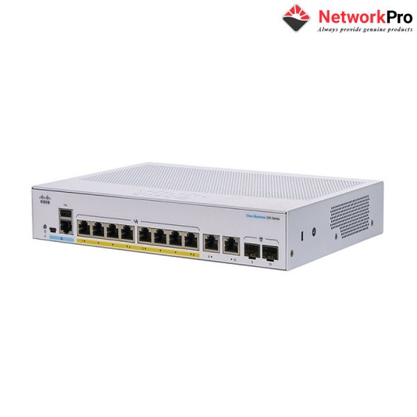 Business Cisco CBS250-8PP-E-2G - NetworkPro