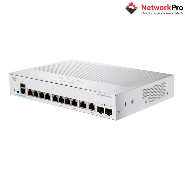 Business Cisco CBS250-8T-E-2G - Smart Switches - NetworkPro