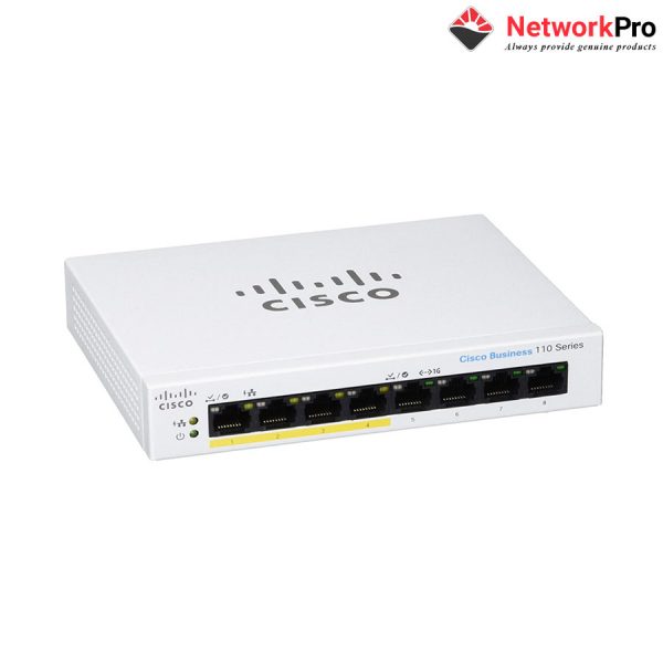 CBS110-8PP-D-EU Switch Cisco Unmanaged Switches 8 port PoE - NetworkPro