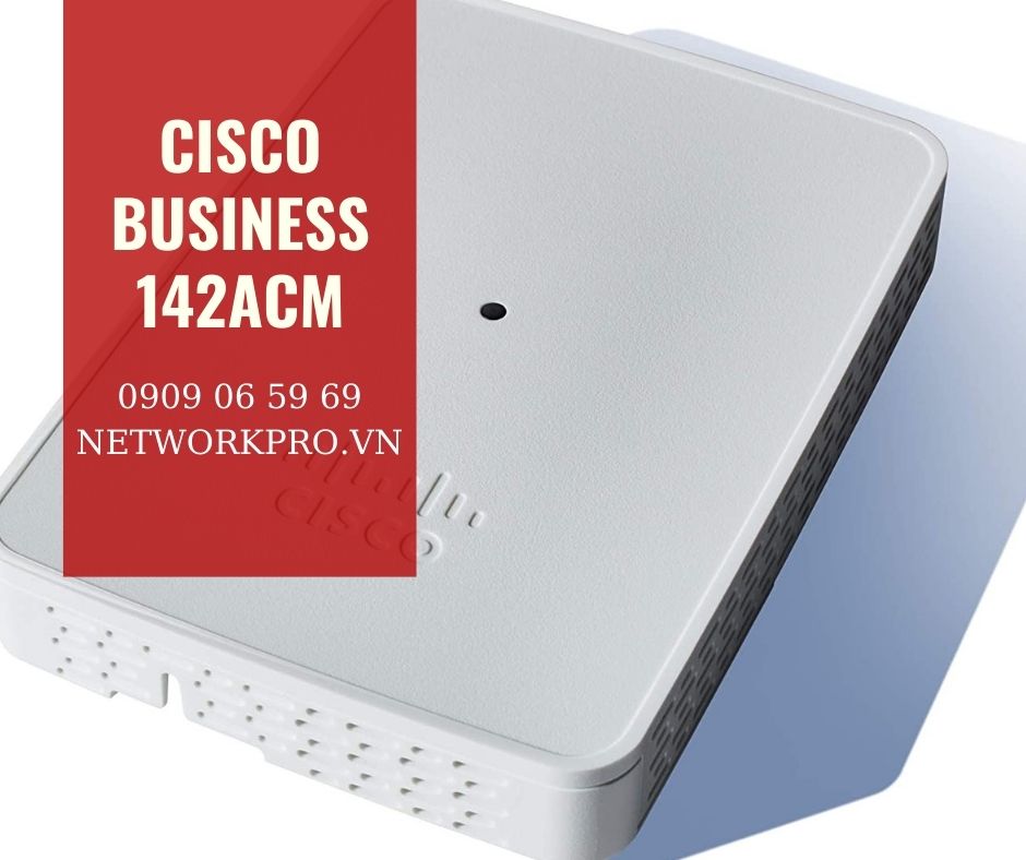 Cisco Business 142ACM 802.11ac 2×2 Wave 2 Mesh Extender Wall Outlet