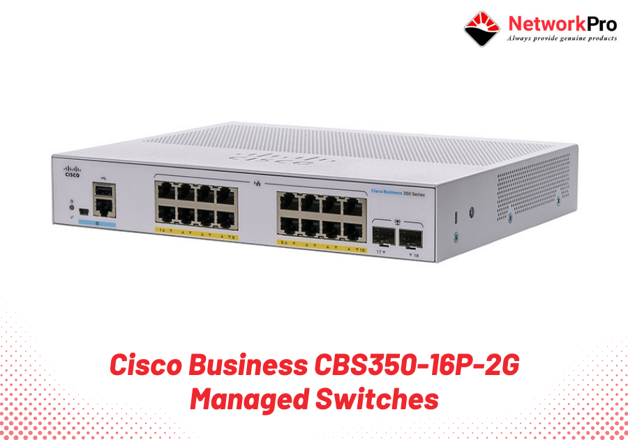 CISCO BUSINESS CBS350-16P-2G