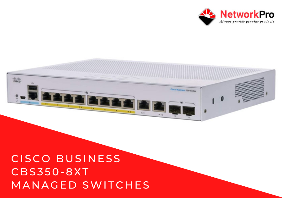 CISCO BUSINESS CBS350-8XT-MANAGED-SWITCHES