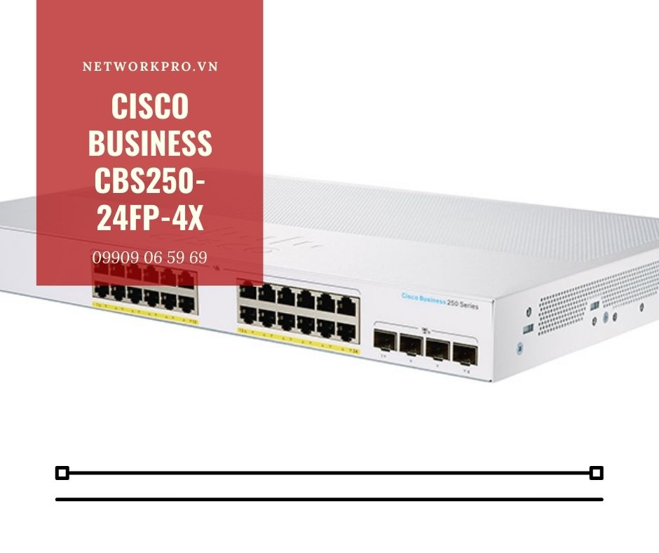 Cisco Business CBS250-24FP-4X