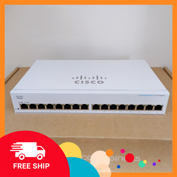 Cisco Business CBS110-16T-EU Unmanaged Switches | 16 Port GE