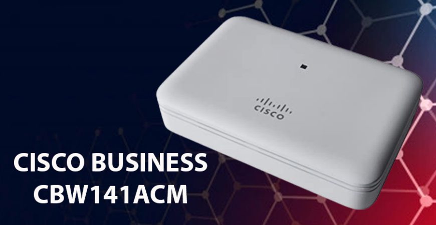 Cisco Business Wireless CBW141ACM 802.11ac 2×2 Wave 2 Mesh Extender Desktop