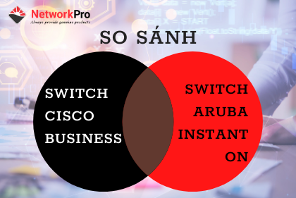 so sánh Switch cisco business và switch aruba instant on
