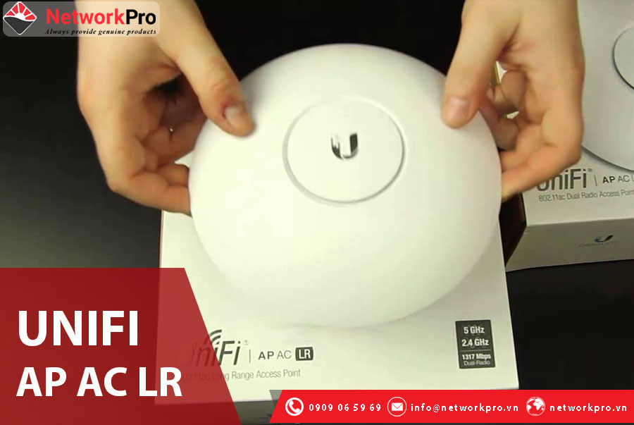 Bộ phát WiFi UniFi AP AC LR chuẩn WiFi 802.11ac