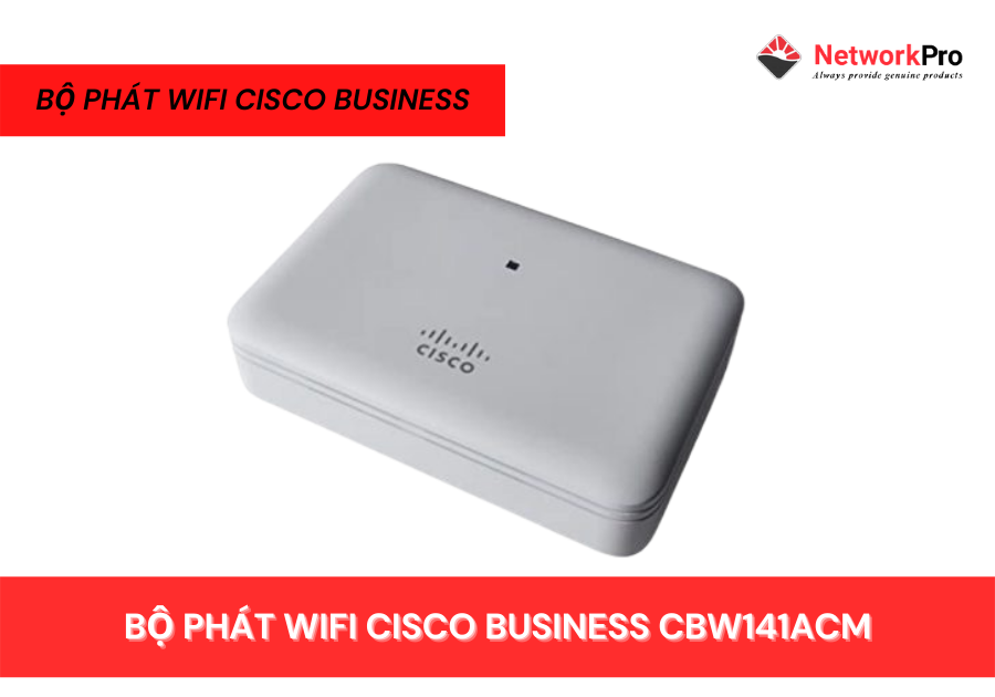 Bộ phát WiFi Cisco Business CBW141ACM