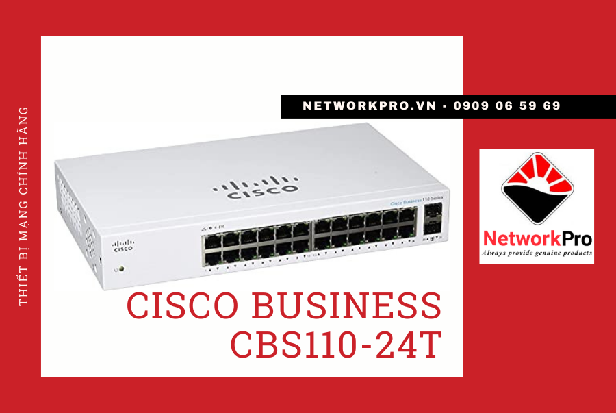 Cisco Business CBS110-24T Unmanaged Switch