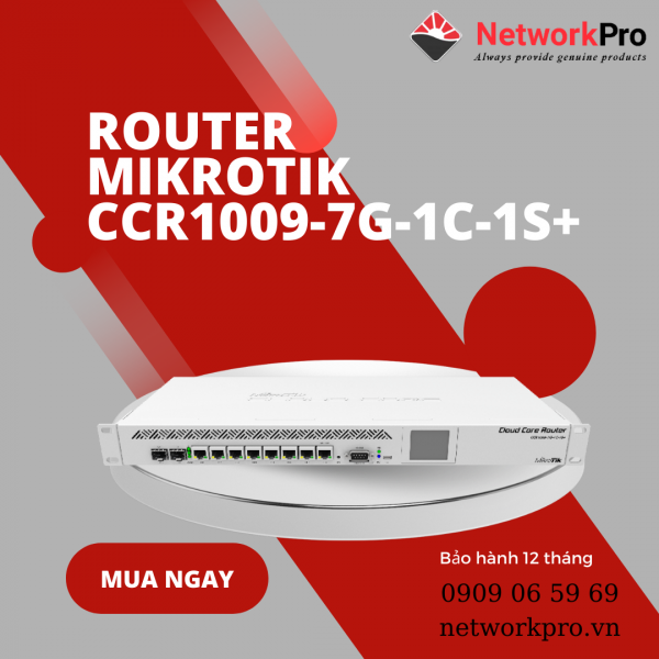 Router Mikrotik CCR1009-7G-1C-1S+ (3)
